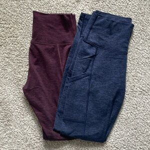 (2) Aerie Chill. Play. Move. Yoga Pants 🧘🏼‍♀️